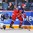 ST. CATHARINES, CANADA - JANUARY 12: Russia's Fanuza Kadirova #17 skates the puck past Finland's Eve Savander #10 during quarterfinal round action at the 2016 IIHF Ice Hockey U18 Women's World Championship. (Photo by Francois Laplante/HHOF-IIHF Images)

